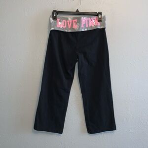 Vs capri foldover yoga pant